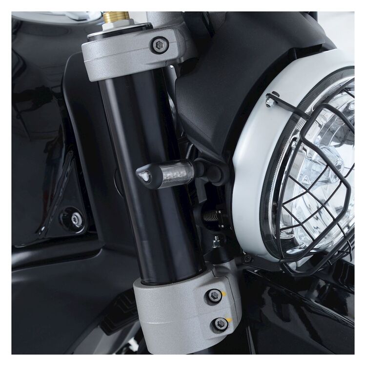 R&G Racing Front Turn Signal Adapter Plates Ducati Scrambler 1100