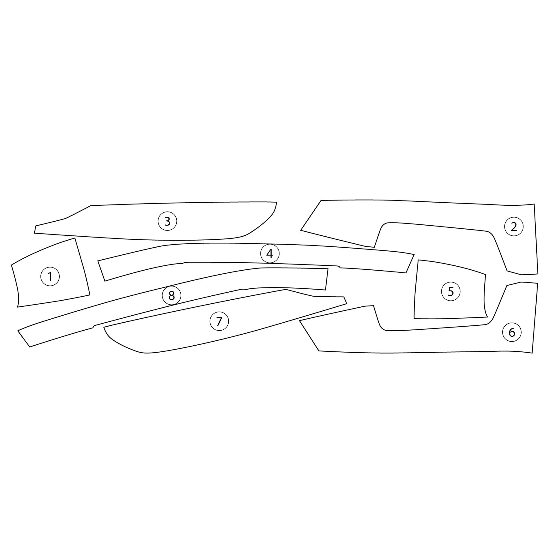 R&G Racing Second Skin Polyurethane Protective Film Kawasaki H2 SX / S
