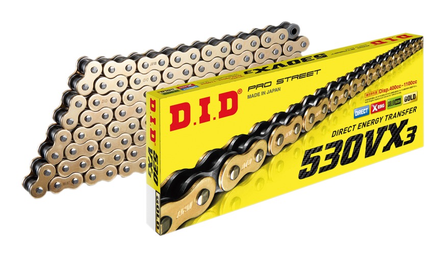 DID 530VX3 X-Ring Chain 110 Links