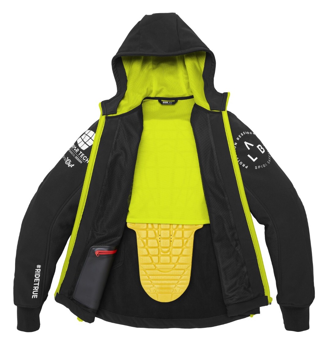 spidi armor evo moletom com capuz