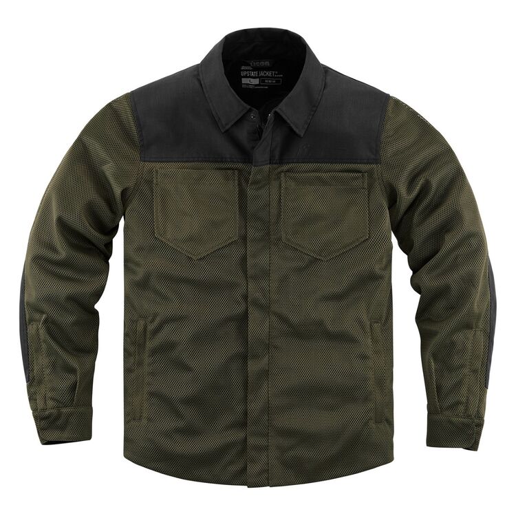 Icon Upstate Riding Shirt (SM) 21 (47.09) Off! RevZilla