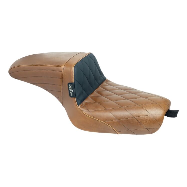 Le Pera X RevZilla Custom Kickflip Diamond Gripper Seat For Harley