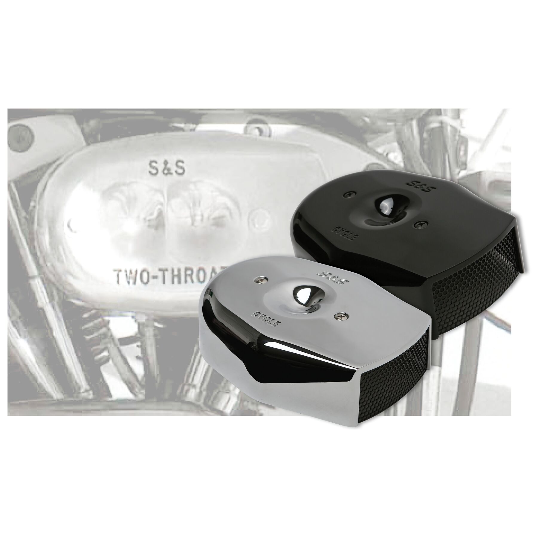 S&S Cycle Stealth Tribute Air Cleaner Cover