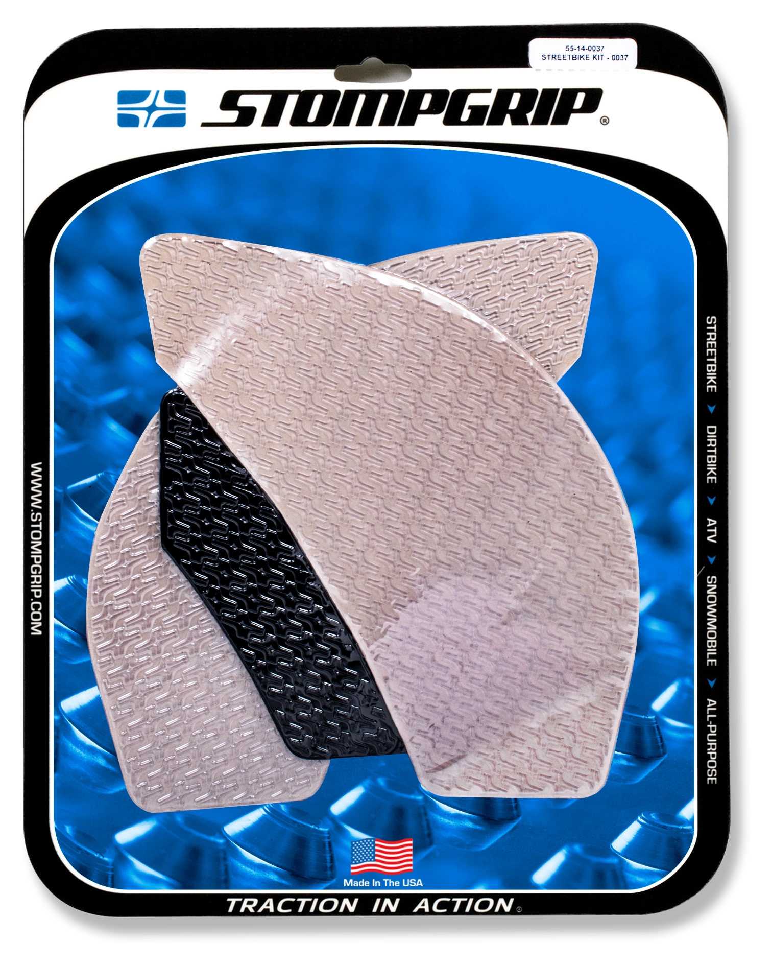 Stompgrip Icon Tank Pad Kawasaki ZX6R / ZX636 - RevZilla