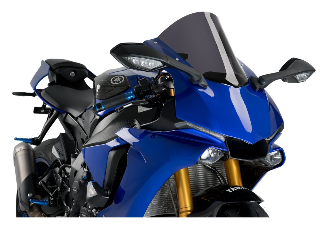 Puig R-Racer Windscreen Yamaha R1 2015-2019 - RevZilla