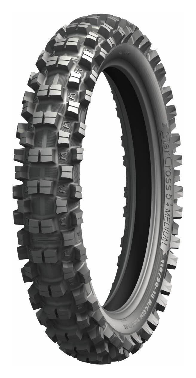 Michelin StarCross 5 Medium Terrain Tires Rear 110/90-19