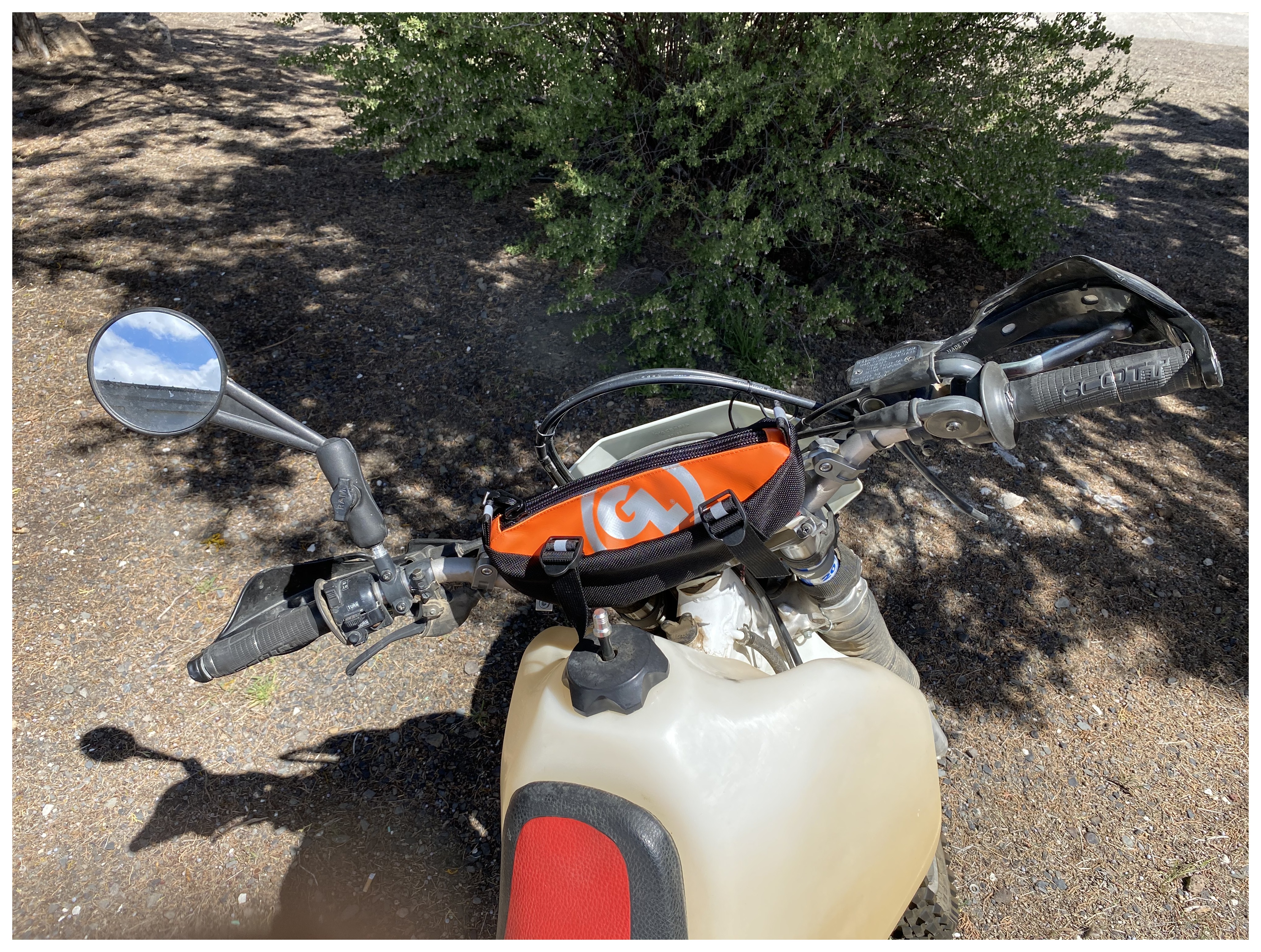 motocross handlebar bag
