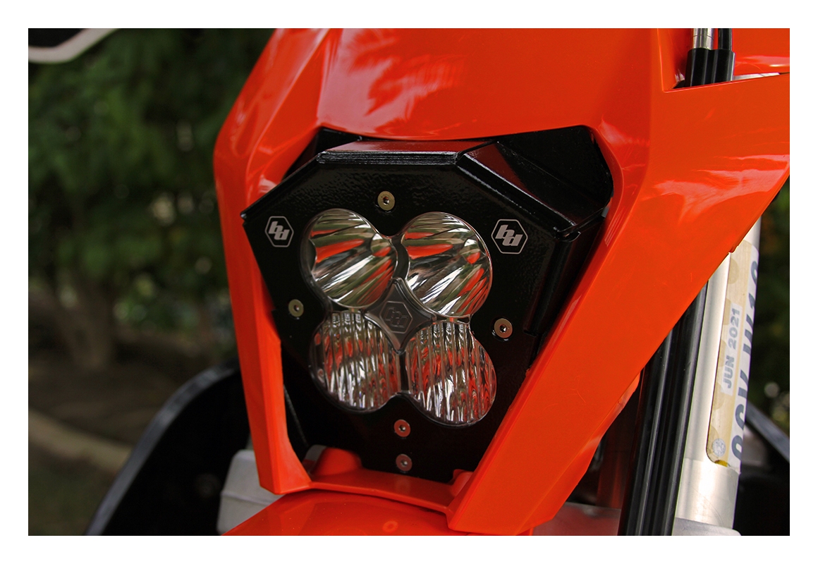 Ktm baja designs headlight Clearance