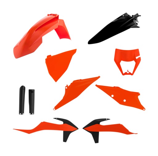 Acerbis Full Plastic Kit KTM 150cc-500cc 2020-2023 N/A