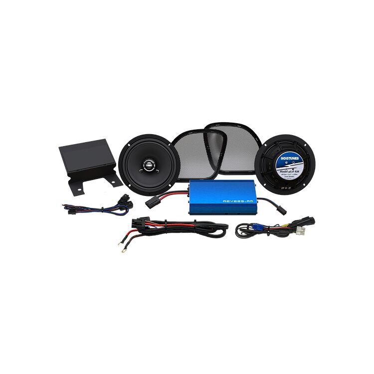 Hogtunes G4 REV Speaker And Amp Kit For Harley Road Glide 2015-2024