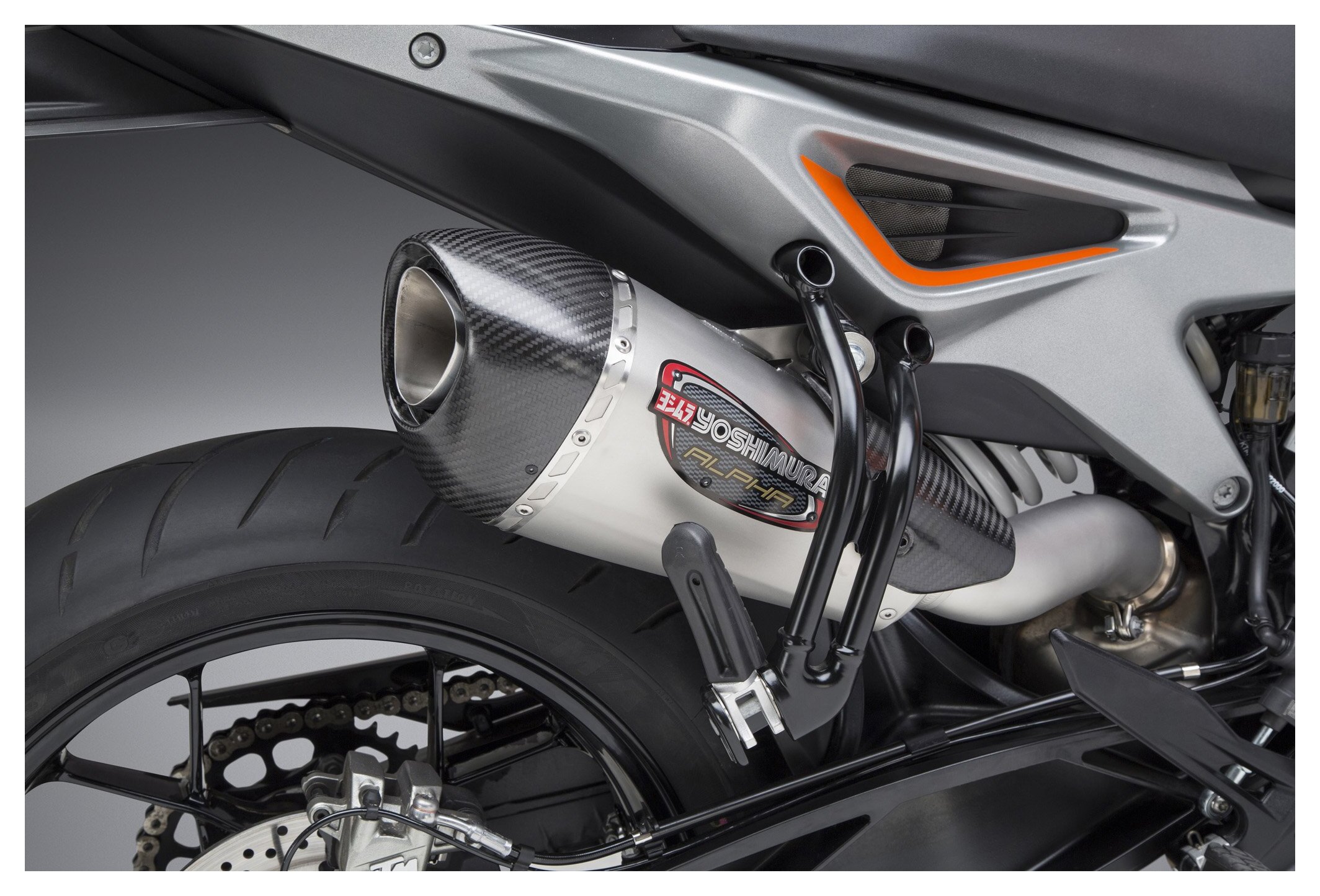Yoshimura Alpha T Works Street Slip-On Exhaust KTM 790 Duke 2019