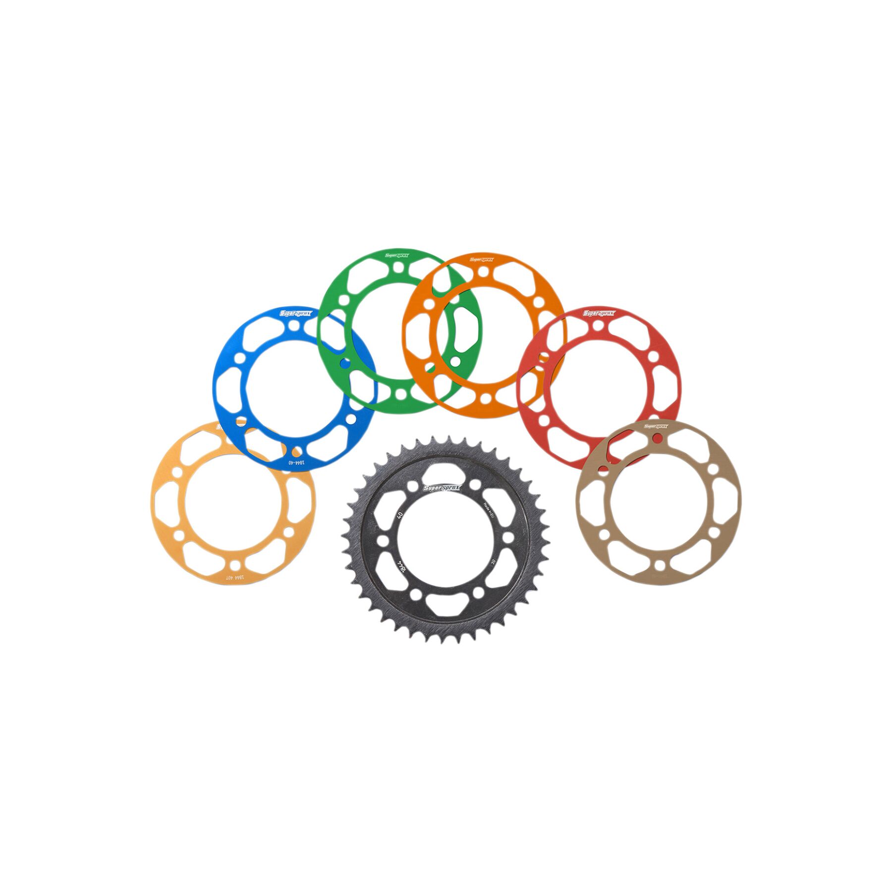 SuperSprox 520 Edge Rear Sprocket Yamaha FZ6R / XR600