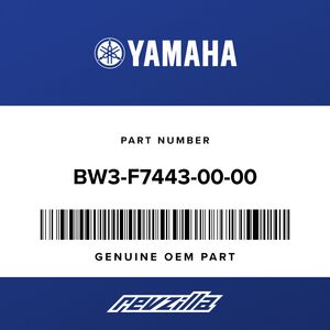 Yamaha BW3-F7443-00-00 BRACKET 3 - RevZilla
