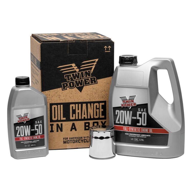 Twin Power QuickChange Synthetic Oil Kit For Harley MilwaukeeEight