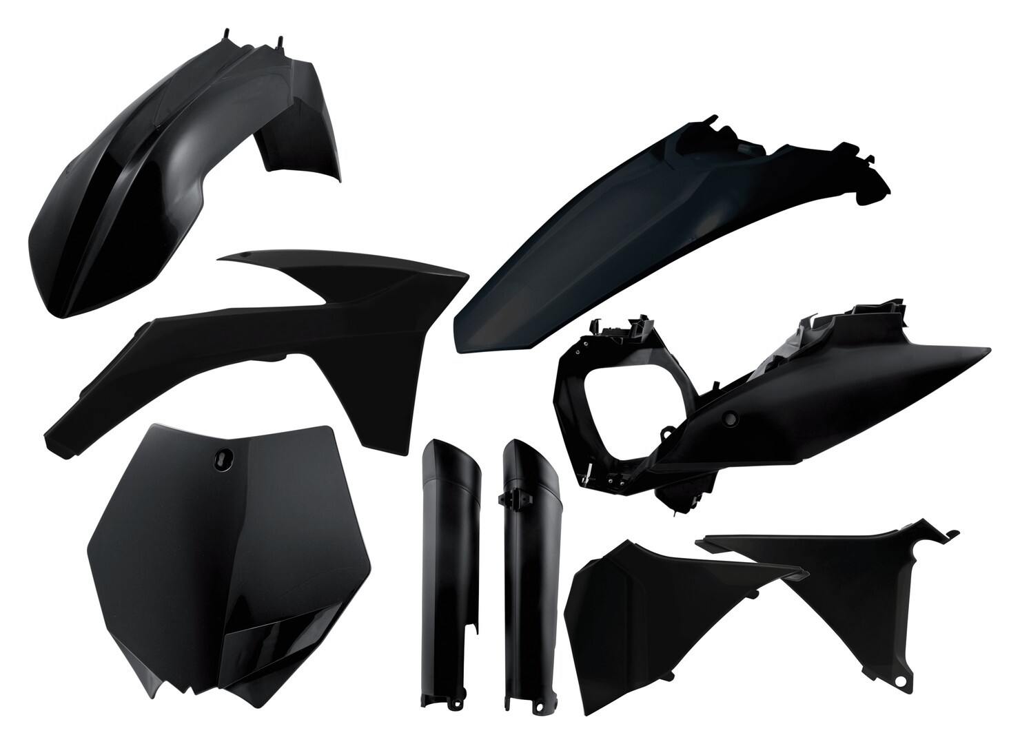 Acerbis Full Plastic Kit KTM SX / SX-F / XC / XC-F 125cc-450cc 2011-2012 N/A