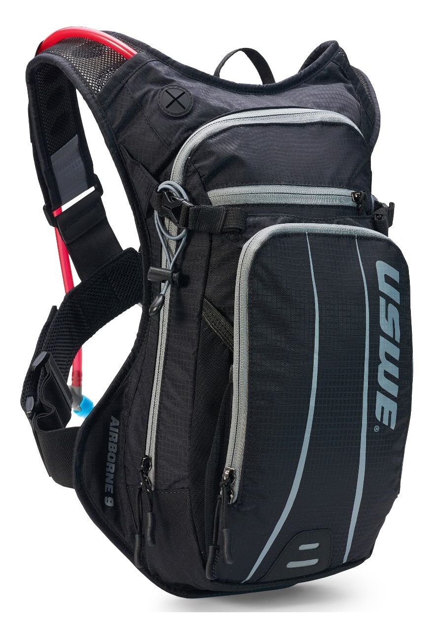 USWE Airborne 9 Backpack With 3L Hydration Bladder RevZilla