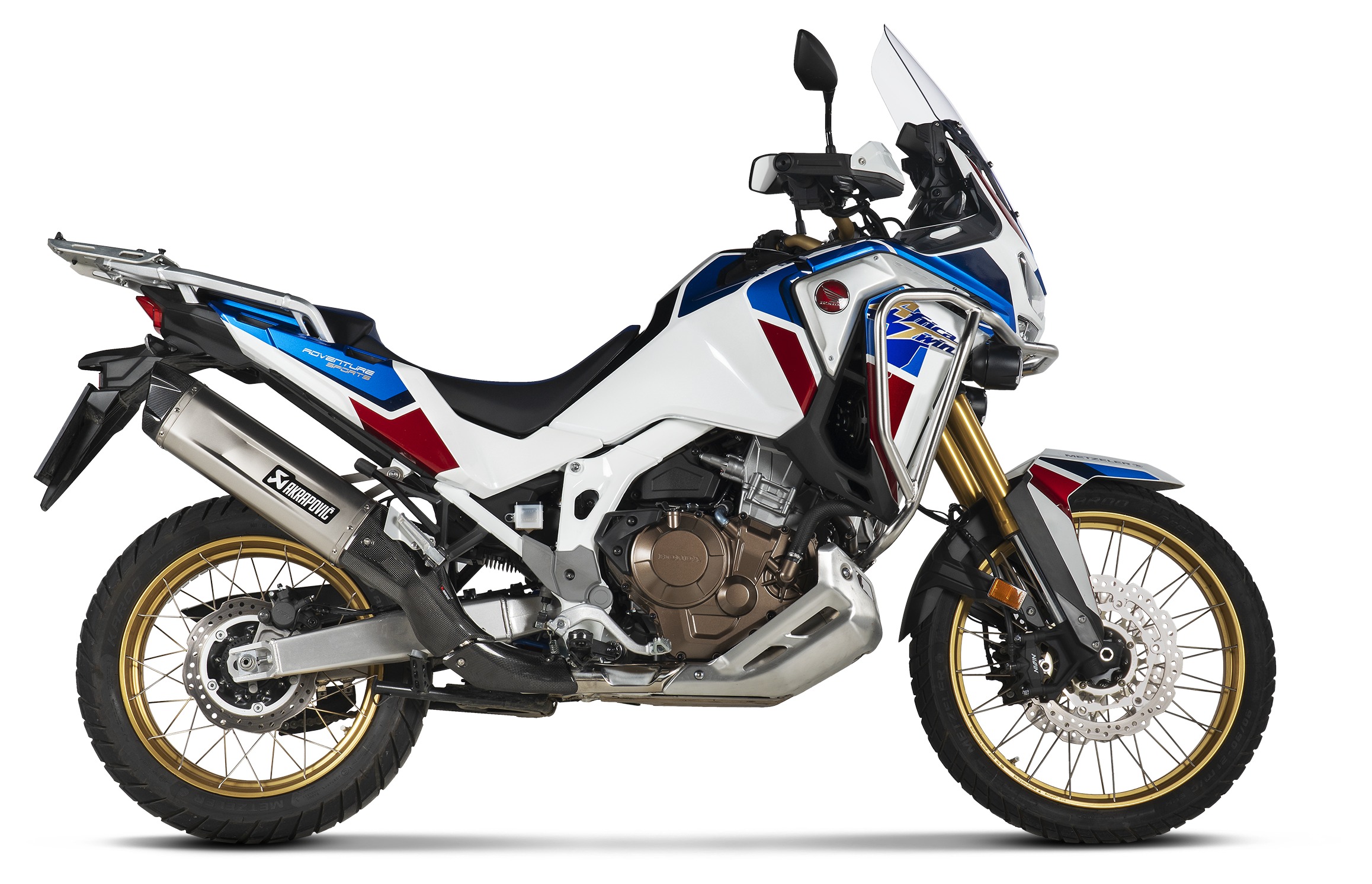 Akrapovic Slip-On Exhaust Honda Africa Twin Adventure Sport ES - Main Image