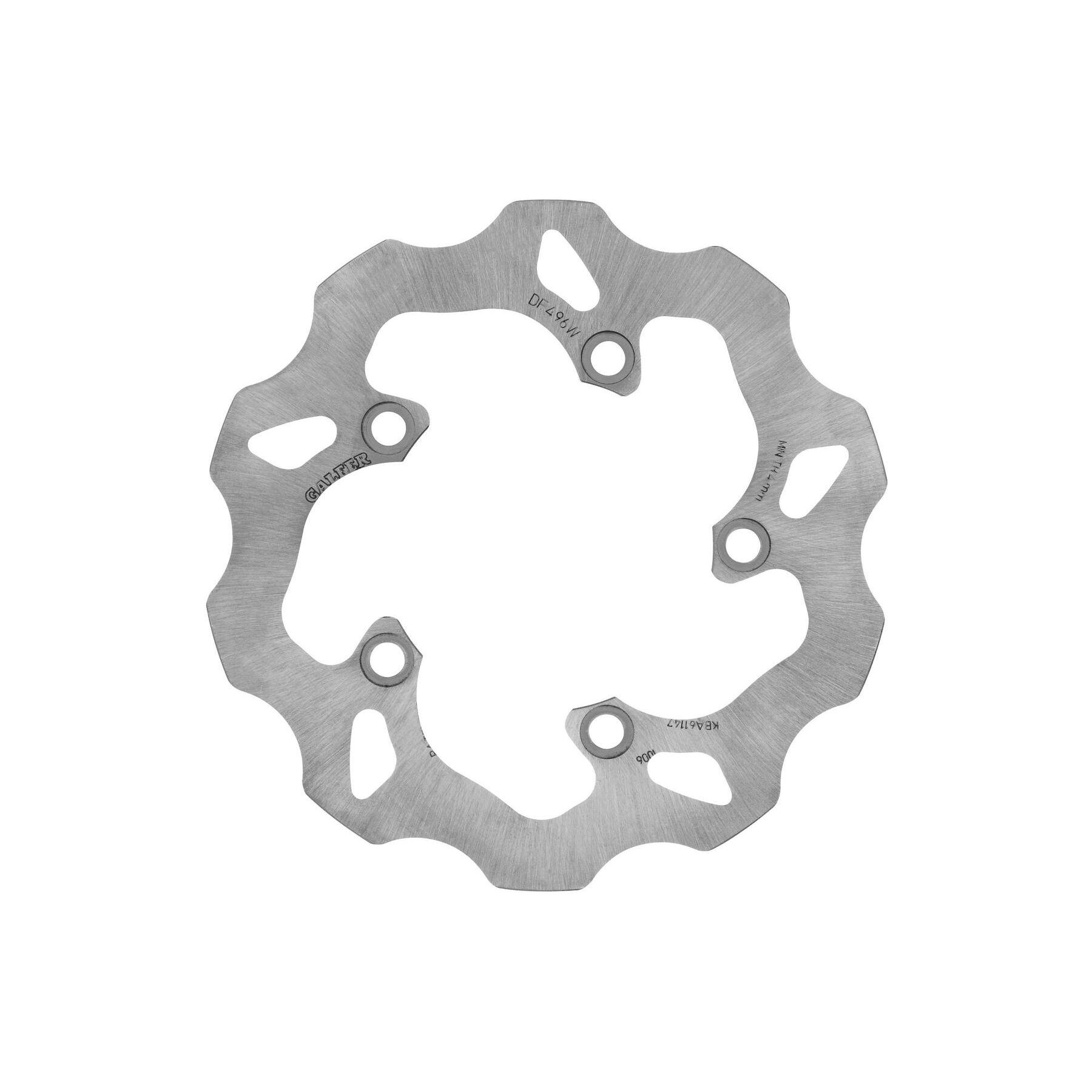 GBrakes Rotor Rear DF497W