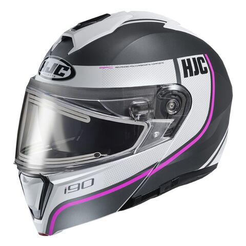 HJC i90 Davan Snow Helmet - Electric Lens (SM)