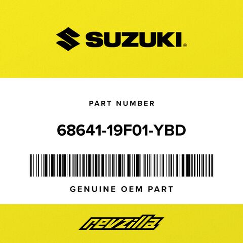 Suzuki 68641-19 F01-Ybd Emblem (White)