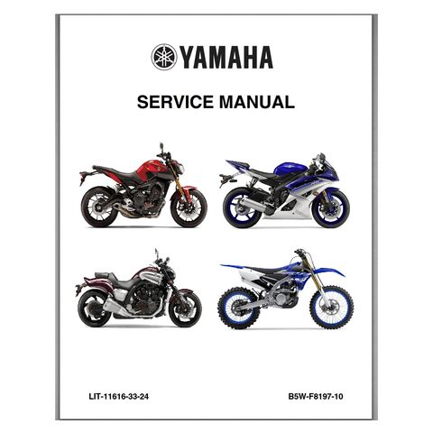 Yamaha Service Manual V-Max 1700 2017-2020