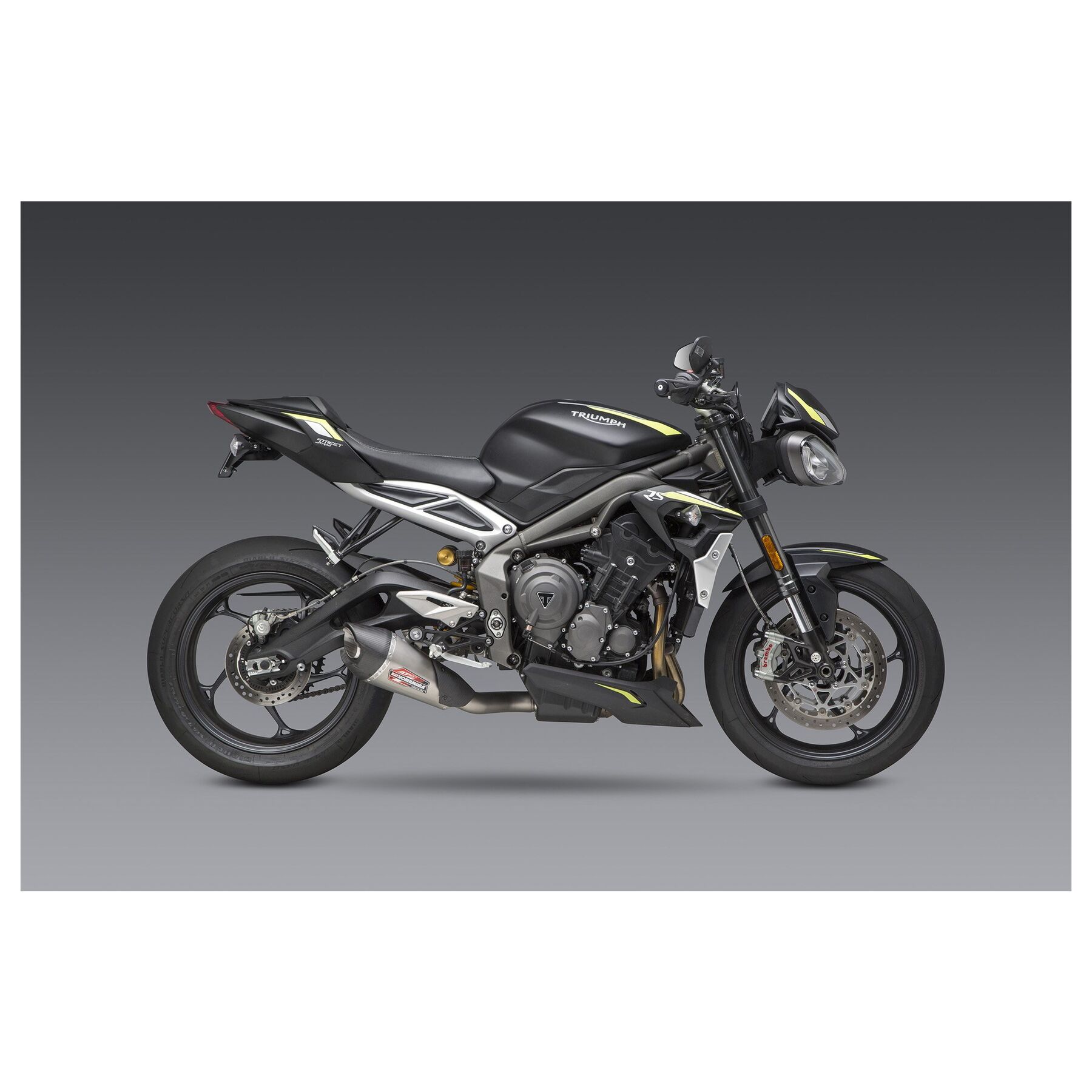 Yoshimura AT2 Street Slip-On Exhaust Triumph 765 S / R / RS