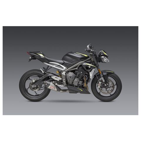 Yoshimura AT2 Street Slip-On Exhaust Triumph 765 S / R / RS