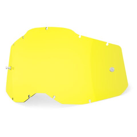 100% Racecraft 2 / Accuri 2 / Strata 2 Replacement Injected Lens