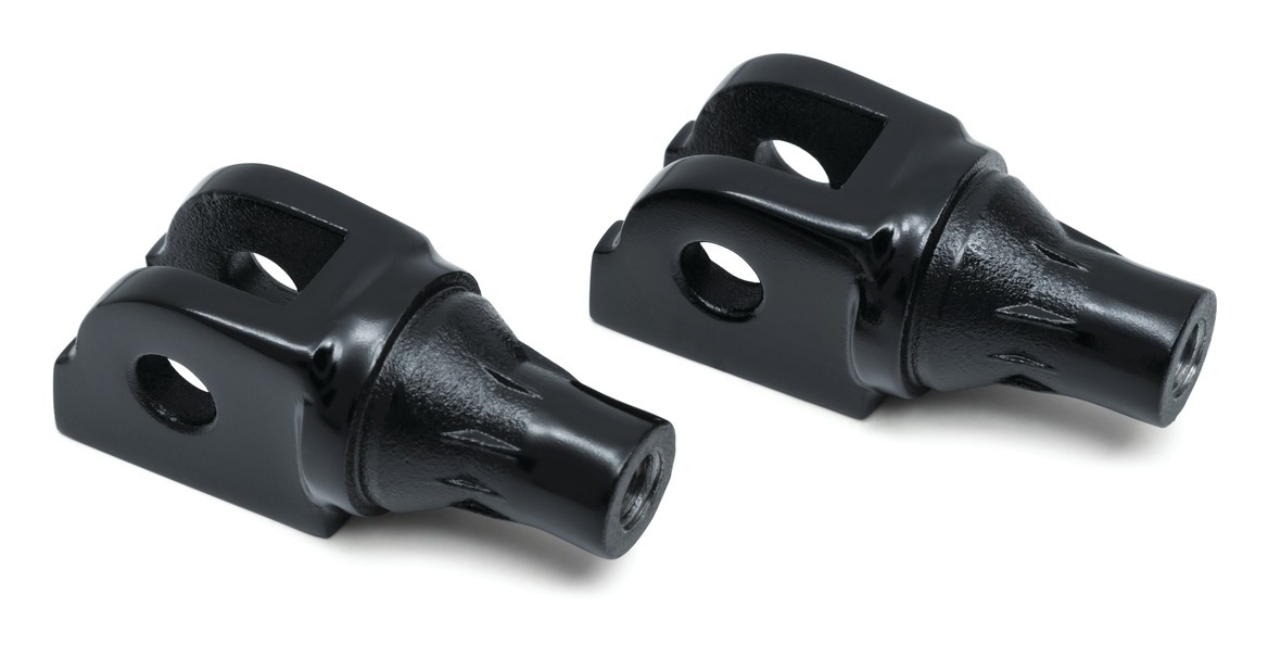 Kuryakyn Front Tapered Foot Peg Adapters For Harley Softail 2018-2021 N/A