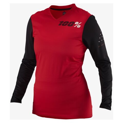 100% Ridecamp Long Sleeve Women's MTB Jersey (LG)