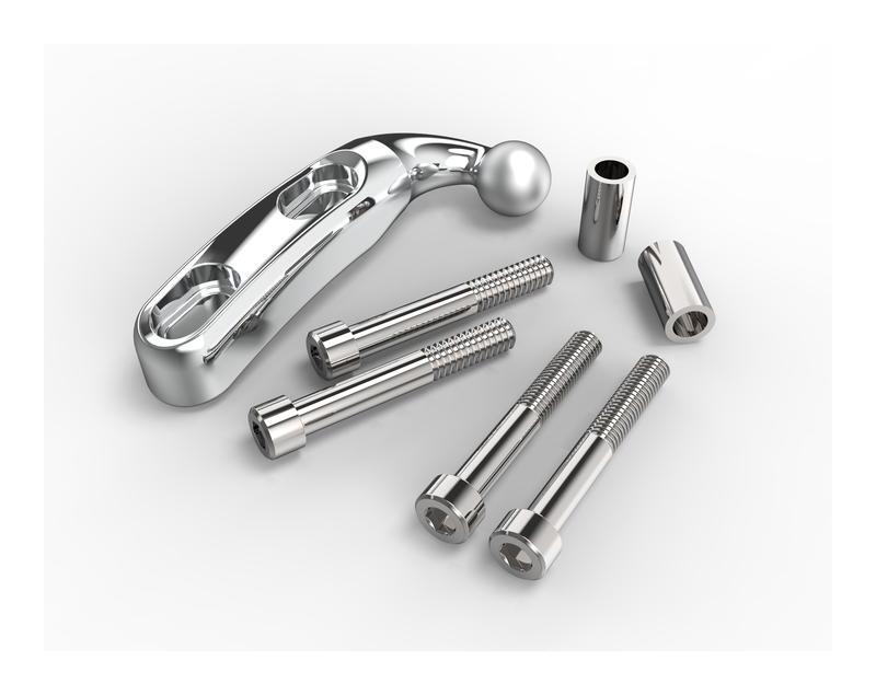 Ciro Premium Smartphone Holder With Charger With Chrome Control Perch Mount