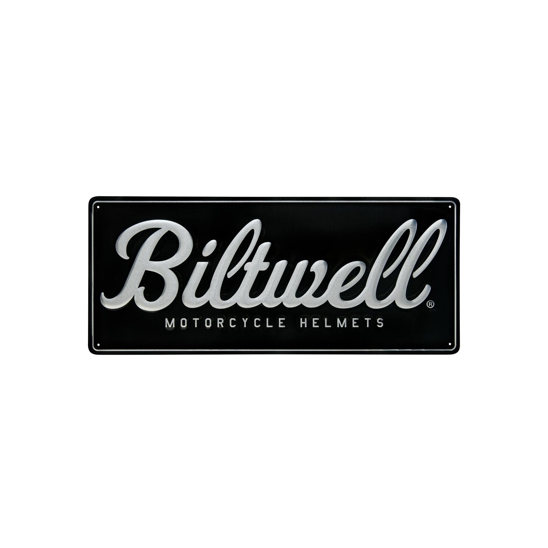 Biltwell Metal Shop Sign