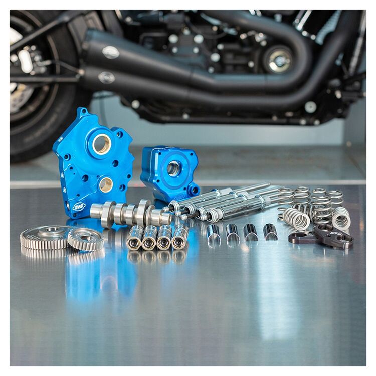 S&S Cycle 540 Cam Chest Kit for Harley Oil Cooled Milwaukee-Eight 2017-2026