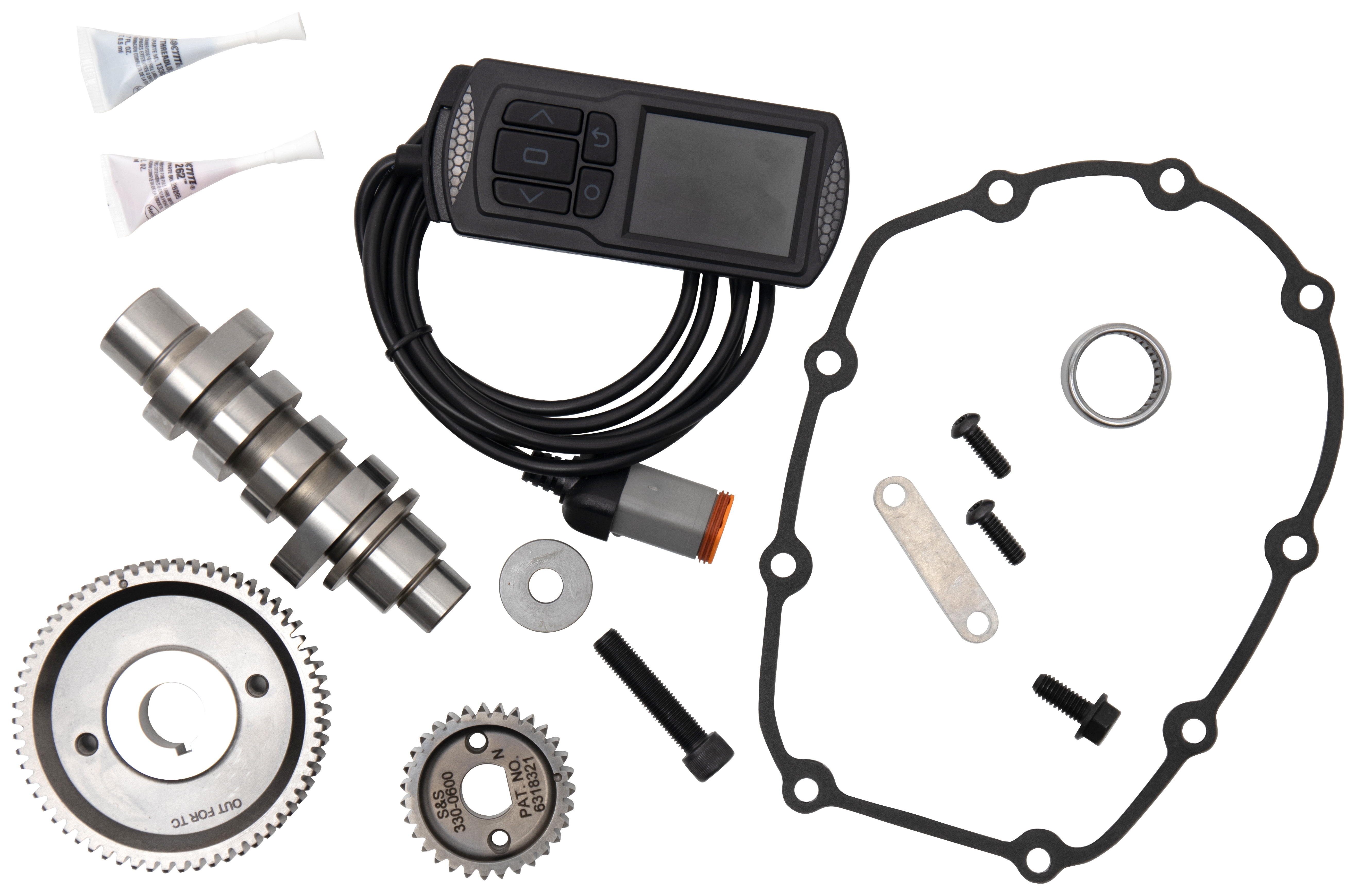 S&S Cycle 475 Performance Cam Kit with PV3 Tuner for Harley Touring