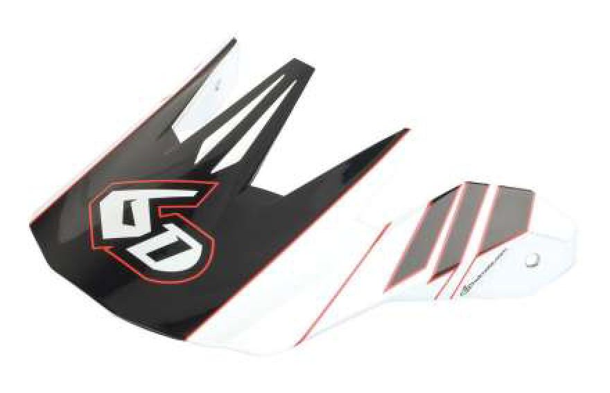 6D ATB-1 Attack MTB Helmet Replacement Visor N/A