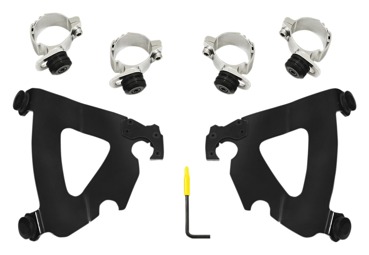 Memphis Shades Road Warrior Trigger Lock Mount Kit For Harley Sportster 1200C 2011-2019 N/A