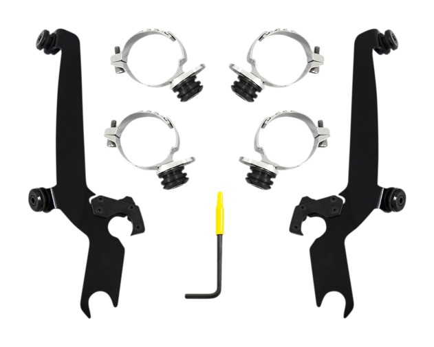 Memphis Shades Sportshield Trigger-Lock Mount Kit For Harley Sportster Forty-Eight 2016-2022 N/A
