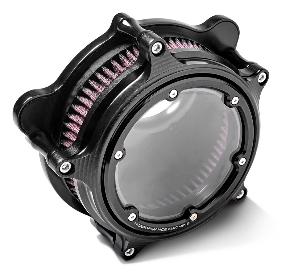 Performance Machine Vision Air Cleaner for Harley Twin Cam 2008-2017 N/A