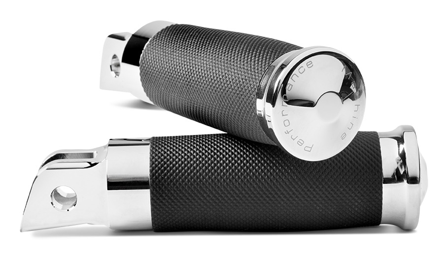 Performance Machine Contour Footpegs for Harley Softail 2018-2025 Rider