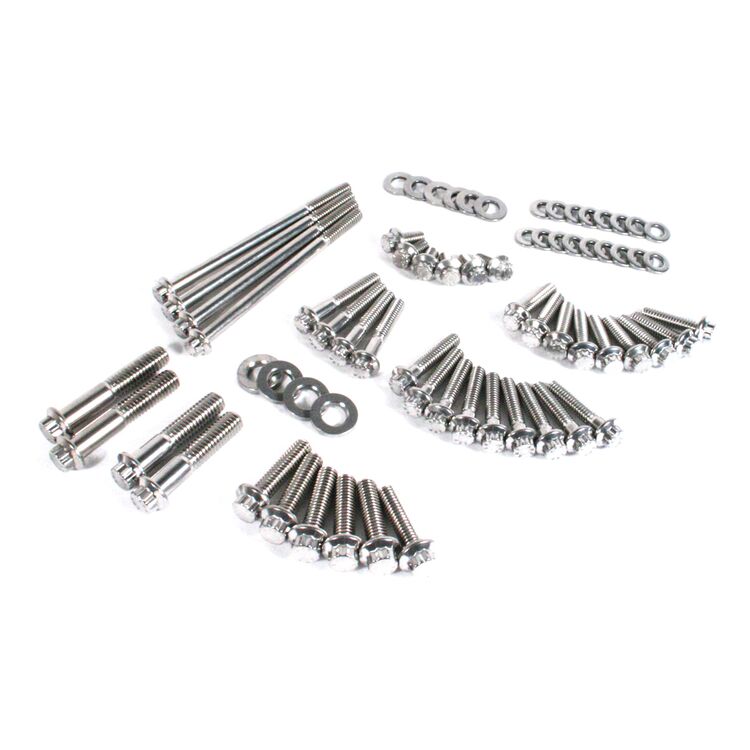 Feuling 12 Point External Engine Hardware Kit For Harley EVO 1985-1999