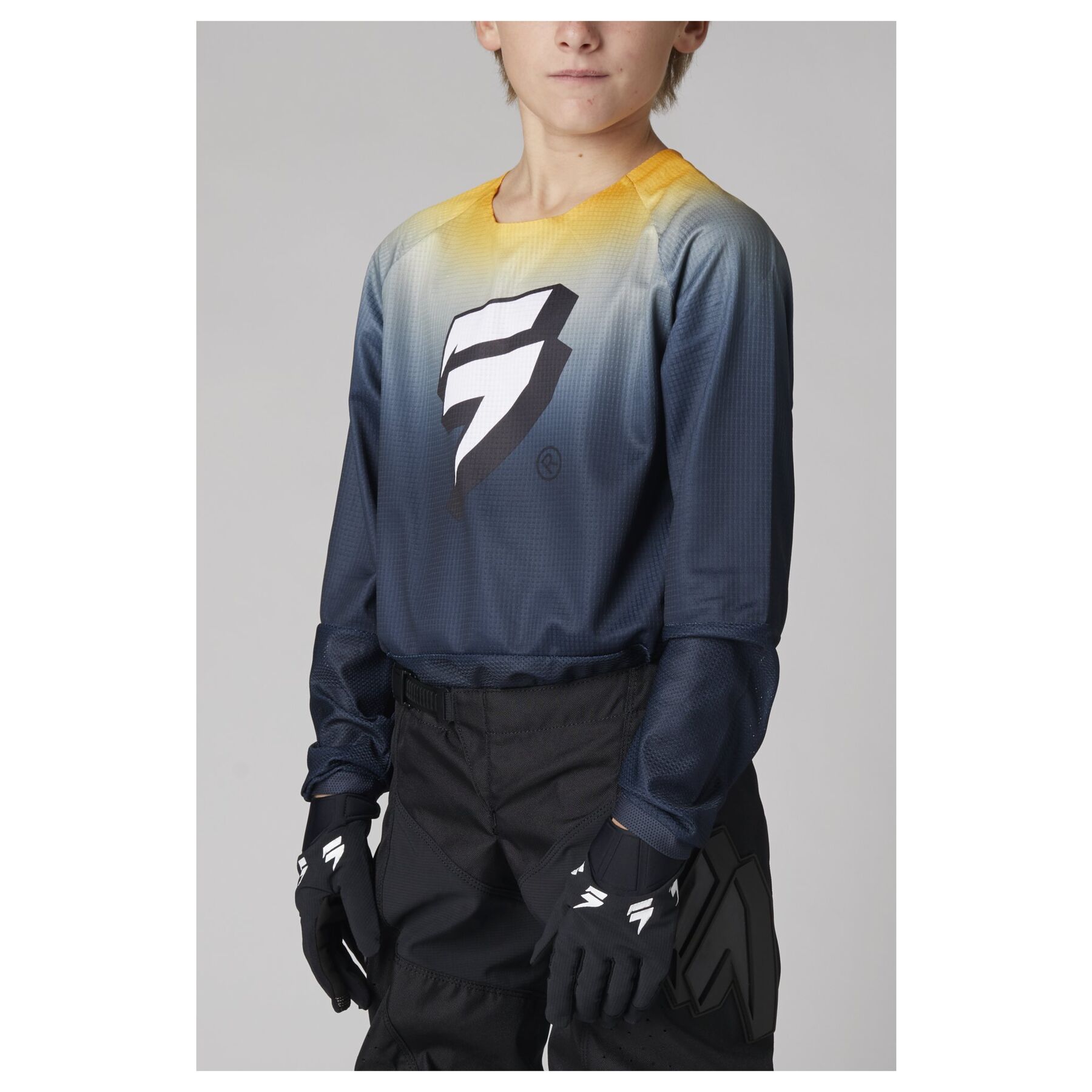 Shift Youth White Label Dume Jersey (Youth XL)