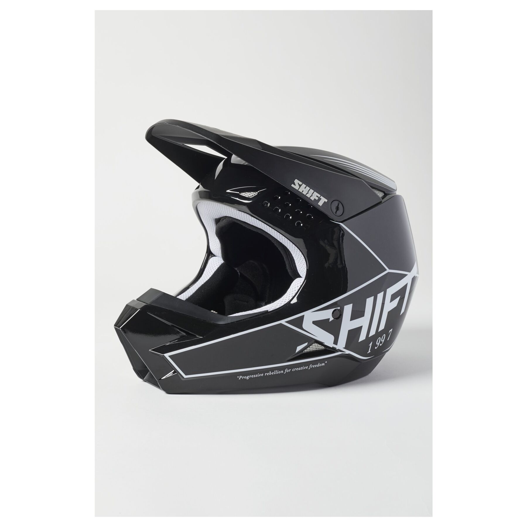 Shift Youth White Label Bliss Helmet (Youth SM and Youth MD)