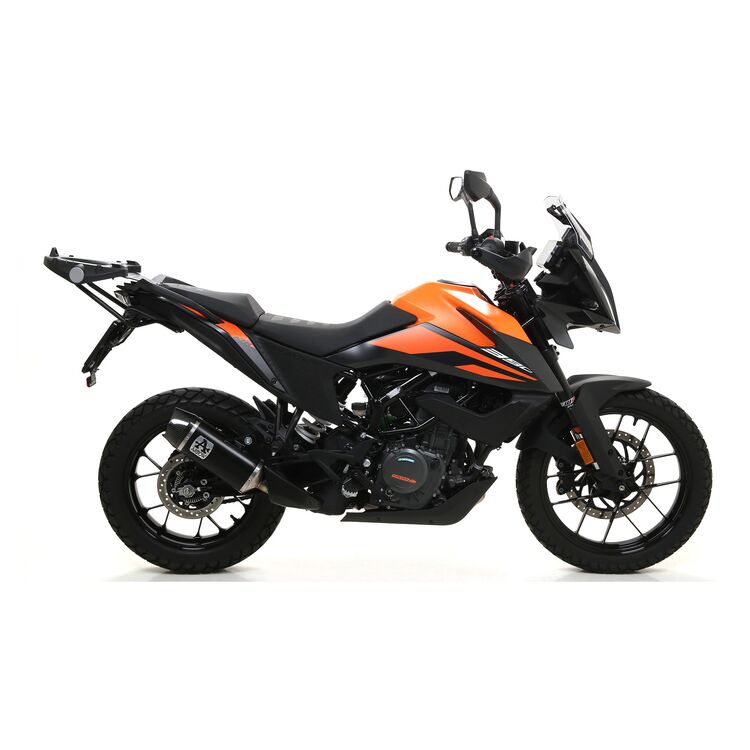 ARROW スリップオンマフラー　KTM390アドベンチャー Arrow Indy Race Slip-On Exhaust KTM 390 Adventure 2020-2024 - RevZilla