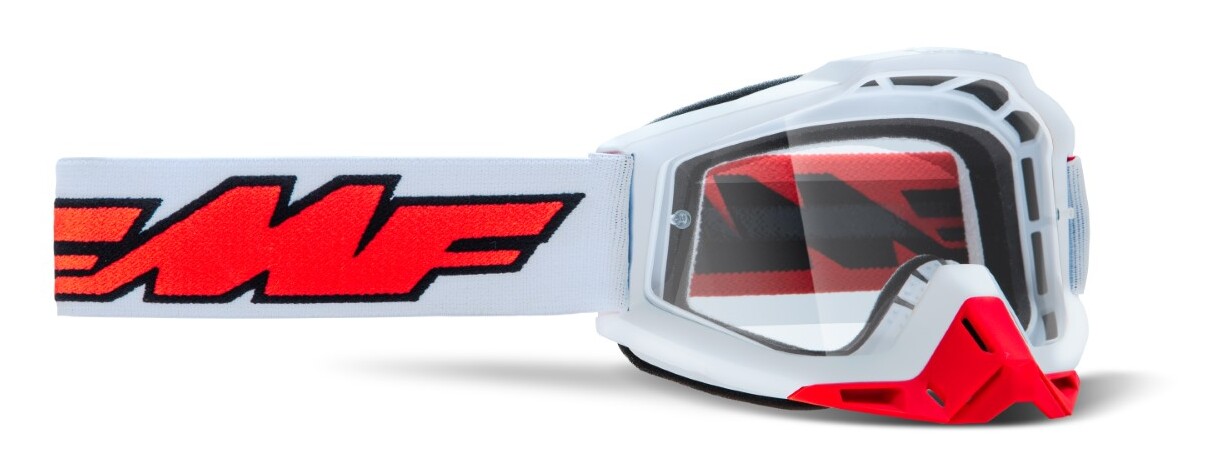FMF Powerbomb Goggles Sand Black – Motocross-Brille Mit Anti-Fog-Beschichtung, Von 100%