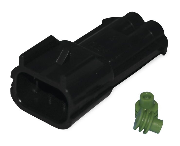 Namz Delphi Weather Pack Connector 2 Wire Male