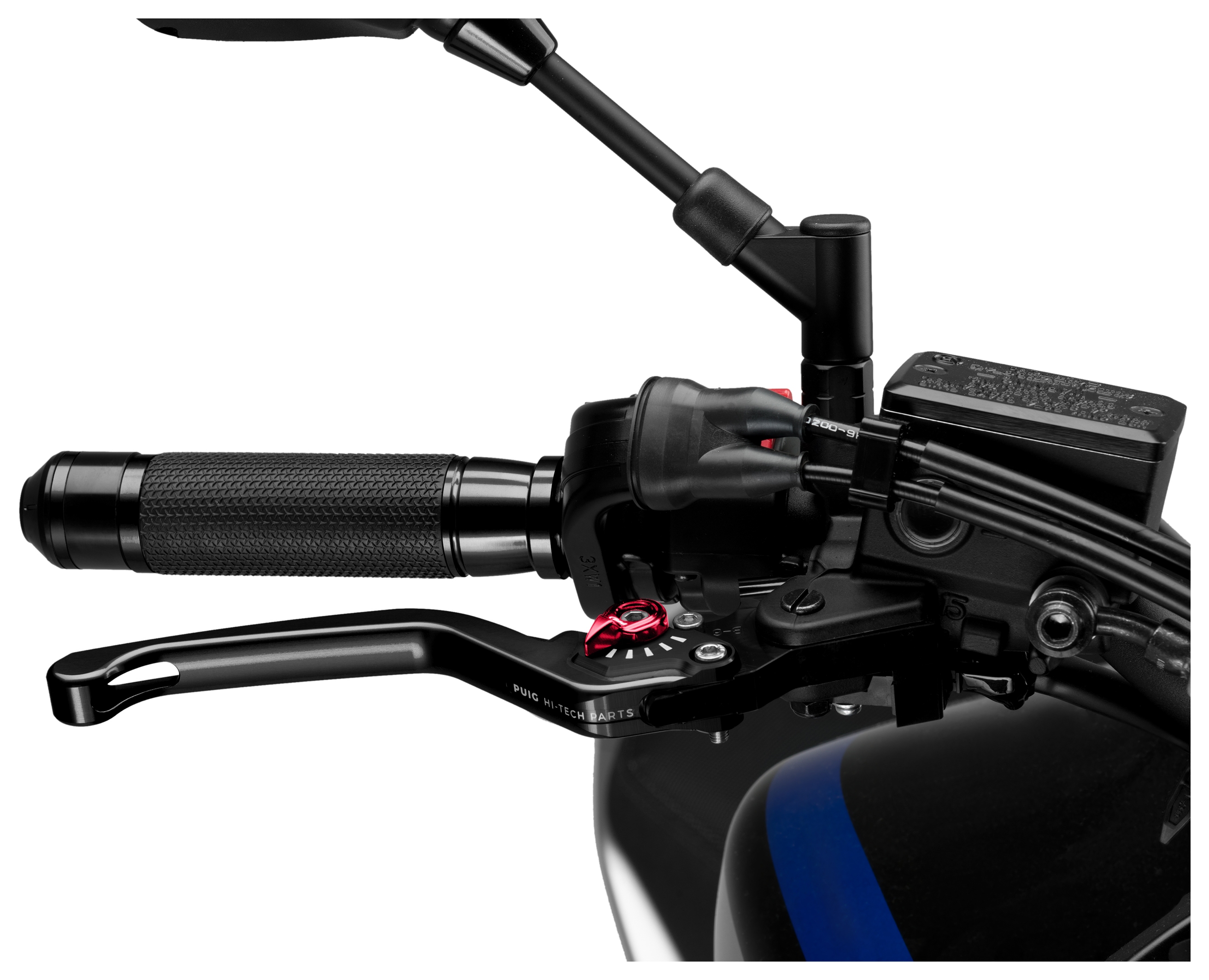 PUIG 3.0 Brake and Clutch Levers - Black/Green