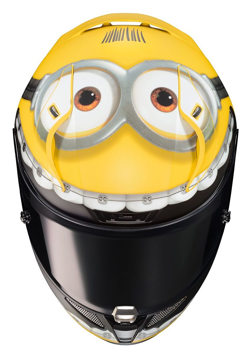 入手困難！新品HJC RPHA11 ミニオンズオットー フルフェイスヘルメット HJC RPHA 11 Pro Otto Minions Helmet - RevZilla