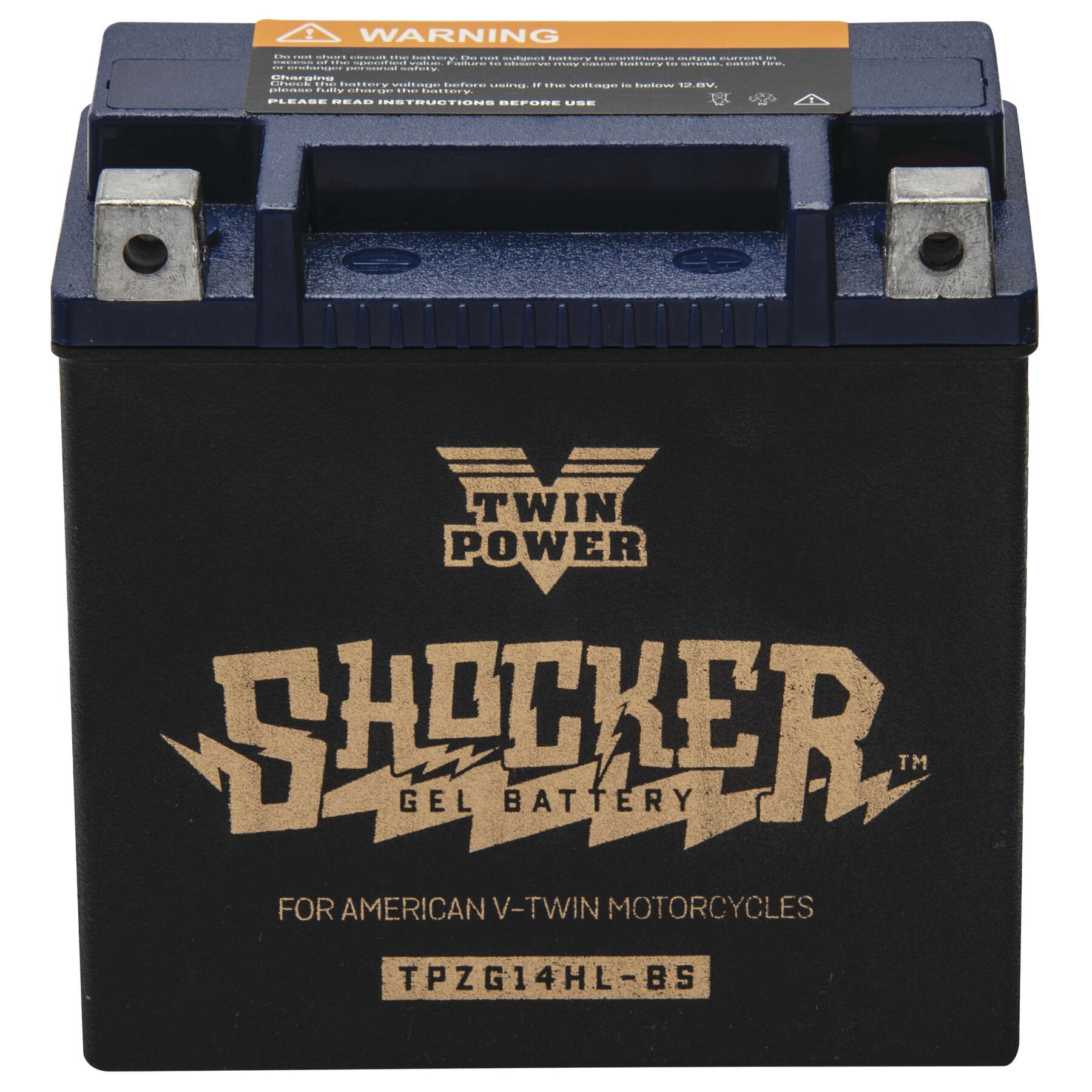 Twin Power Shocker Gel Battery TPZG14HL-BS