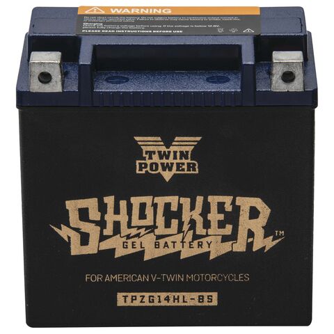Twin Power Shocker Gel Battery TPZG14HL-BS