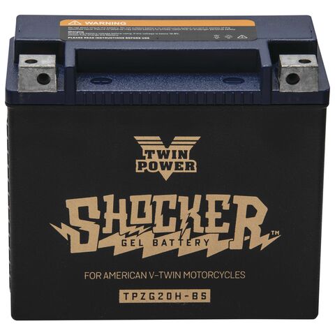 Twin Power Shocker Gel Battery TPZG20H-BS